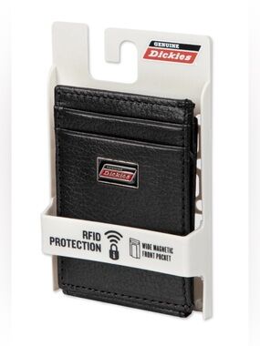 NWT Dickies Men's Slim Magnetic Front Pocket Wallet